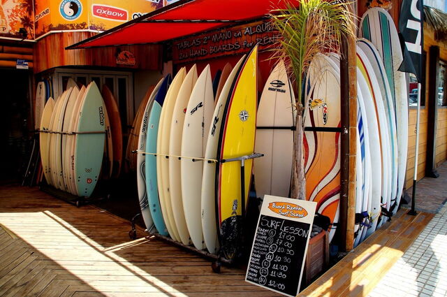 Tablas de surf en Tenerife