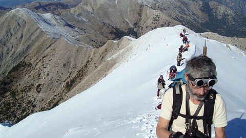 Ascenso al Monte Taygetos