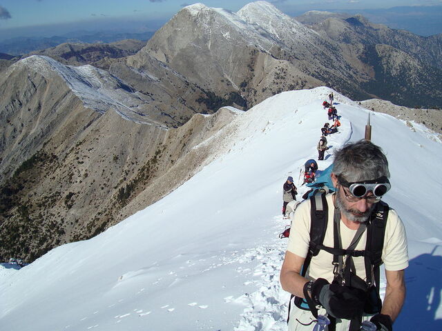 Ascenso al Monte Taygetos
