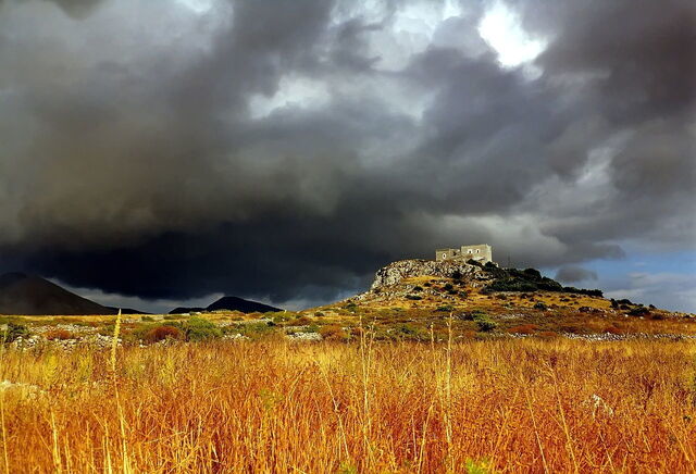 Nubes sobre Taygetos
