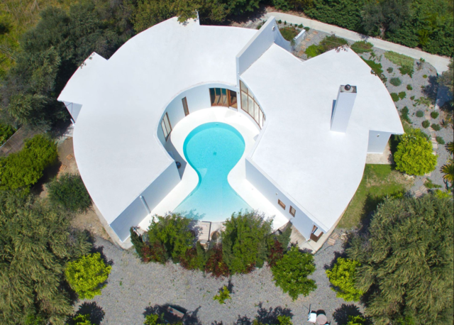Toma aérea de Villa Ixia