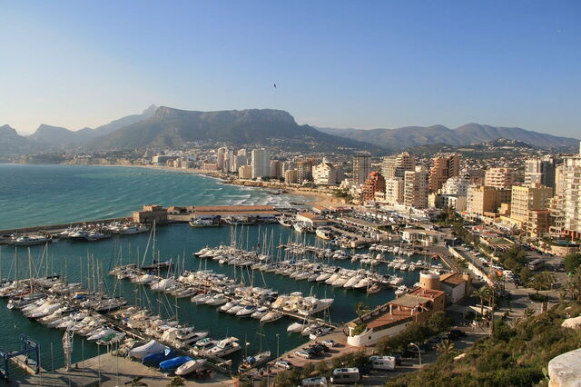 Calpe, puerto deportivo