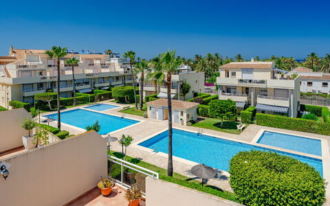 Jardines de Dénia Iii: Departamento, Condominio, Uso Mixto, Hotel, Balcón