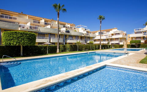 Jardines de Dénia Iii: Departamento, Condominio, Uso Mixto, Hotel, Balcón