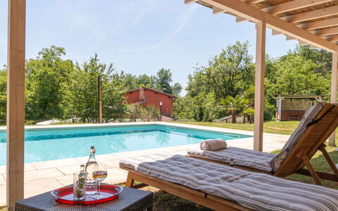 Podere Il Doccio: Mueble Para Exteriores, Mueble, Piscina, Ocio, Recurso, Sombra, Eco Hotel, Silla, Patio Interior, Jardín