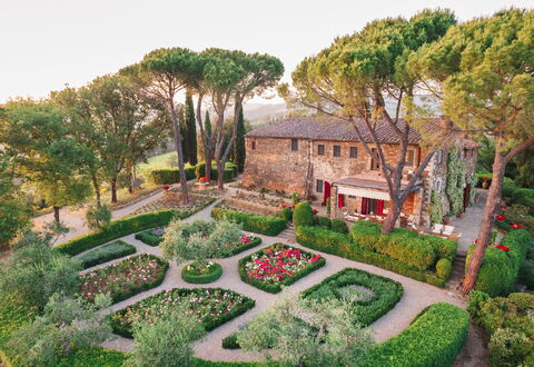 Villa Le Corti: Flor, Jardín, Arbusto, Cobertura Del Suelo, Primavera, Paisajismo, Jardín Botánico, Patio Interior, Hacienda