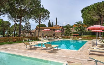 Colonica Al Trasimeno: Piscina, Propiedad, Ocio, Vacaciones, Recurso, Bienes Raíces, Casa, Edificio, Agua, Casa