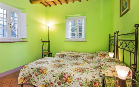 Villa Il Pellicano: Diseño De Interiores, Mueble, Habitación, Cama, Techo, Habitación, Suelo, Piso, Textil, Encendiendo