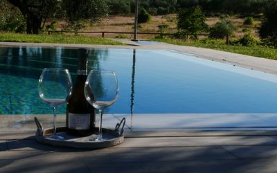 Agriturismo La Pieve: Agua, Piscina, Árbol, Ocio, Vacaciones, Fuente De Agua, Paisaje, Planta, Vaso, Casa
