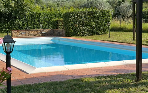 La Gropina Di Loro Ciuffenna: Agua, Planta, Propiedad, Piscina, Azur, Botánica, Rectángulo, Sombra, Hierba, Ocio