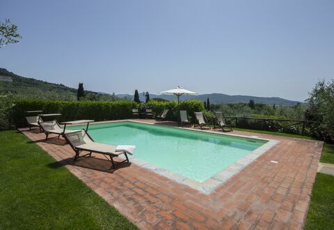 Villa Il Sasso: Piscina, Propiedad, Hierba, Patio Interior, Inmuebles, Bienes Raíces, Casa, Ocio, Sunlounger, Yarda