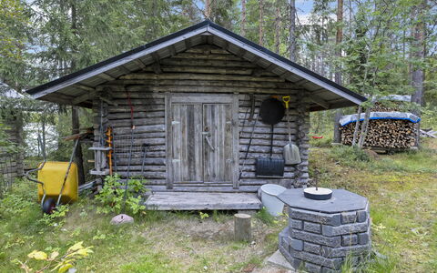 Kivelä: Madera, Vía Muerta, Cabaña, Casa, Casa, Tablón, Edificios Del Jardín, Cuarto De Troncos, Madera Dura, Porche
