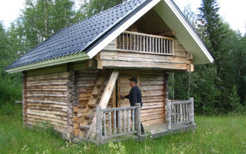 Rantala: Madera, Vía Muerta, Cabaña, Casa, Casa, Tablón, Edificios Del Jardín, Cuarto De Troncos, Madera Dura, Porche