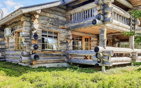Riekonmella: Madera, Vía Muerta, Cabaña, Casa, Casa, Tablón, Edificios Del Jardín, Cuarto De Troncos, Madera Dura, Porche