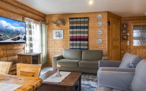 Aurora Cabin: Mueble, Madera, Sofá, Casa, Diseño De Interiores, Casa, Techo, Sala, Cabaña, Habitación