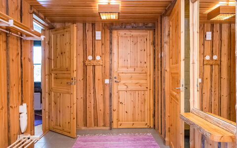 Saaruanaho H1: Madera, Vía Muerta, Cabaña, Casa, Casa, Tablón, Edificios Del Jardín, Cuarto De Troncos, Madera Dura, Porche
