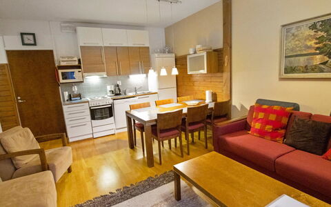 Ylläs Chalets A508: Camino Acuático, Banco, Corriente De Agua, Lago, Cabaña, Bosque, Canal, Reservorio, Cuarto De Troncos