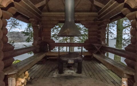 Kärkimökki: Árbol, Banco, Casa, Cabaña, Lago, Estanque, Bosque, Cuarto De Troncos