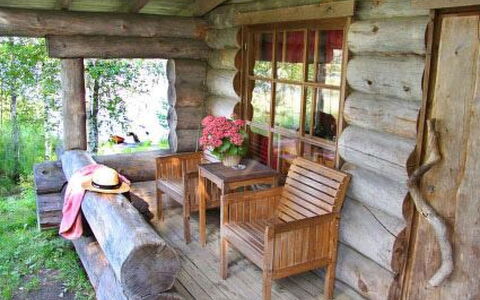 Mäkitorppa: Árbol, Banco, Casa, Cabaña, Lago, Estanque, Bosque, Cuarto De Troncos