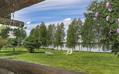 Keskiniemi: Árbol, Banco, Casa, Cabaña, Lago, Estanque, Bosque, Cuarto De Troncos