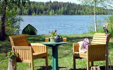 Kopinkallio 1: Árbol, Banco, Casa, Cabaña, Lago, Estanque, Bosque, Cuarto De Troncos