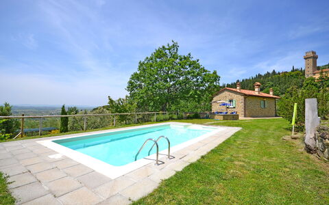 Villa Il Palazzone: Propiedad, Piscina, Bienes Raíces, Casa, Inmuebles, Edificio, Casa, Vacaciones, Villa, Barrio Residencial