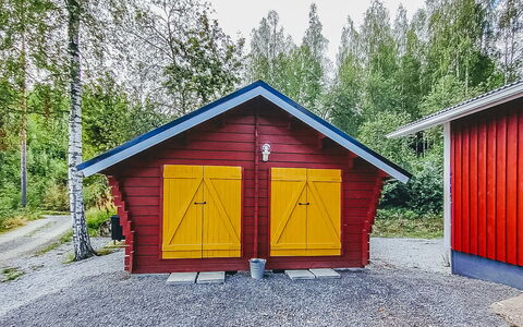 Villa Ahomoisio: Madera, Cabaña, Cuarto De Troncos, Bosque, Cobertizo, Edificios Del Jardín, Alerce, Bosque, Manchas De Madera