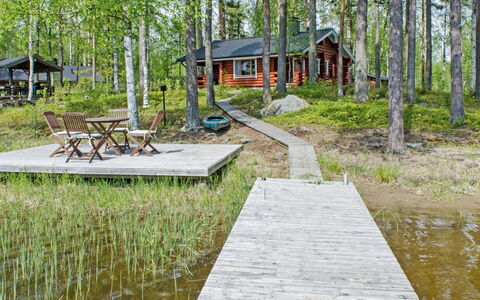 Haapaniemi, Cjoe020: Madera, Cabaña, Cuarto De Troncos, Bosque, Cobertizo, Edificios Del Jardín, Alerce, Bosque, Manchas De Madera