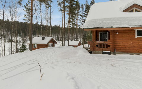 Vuorilahti: Nieve, Madera, Invierno, Cabaña, Casa, Casa, Congelación, Fenómeno Geológico, Cuarto De Troncos