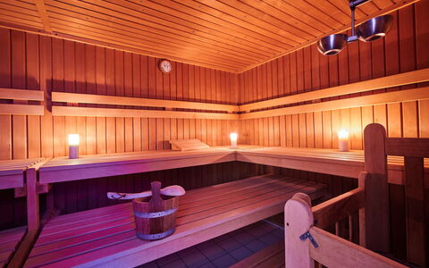 Heckenrose mit Badewelt und Sauna Inkl.: Piso, Techo, Piscina, Diseño, Recurso, Centro De Ocio, Hotel, Manchas De Madera, Sauna, Lámpara