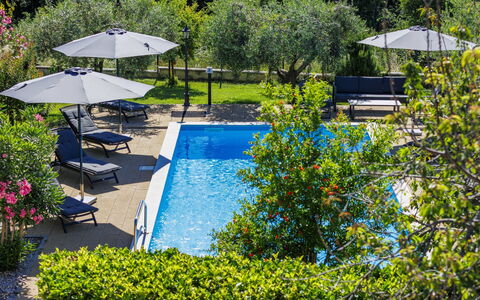 Sandra: Piscina, Recurso, Jardín, Mueble Para Exteriores, Paraguas, Sunlounger, Eco Hotel, Sombra, Paisajismo, Hacienda