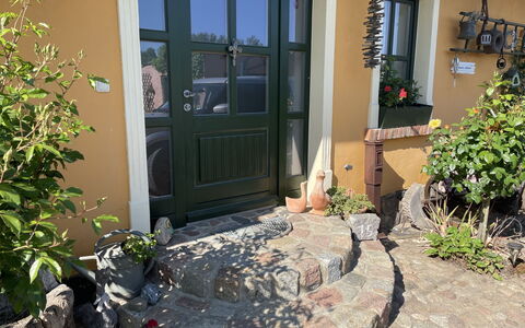 Tribbevitz: Planta, Ventana, Edificio, Maceta, Puerta, Superficie De La Carretera, Hierba, Enladrillado, Casa