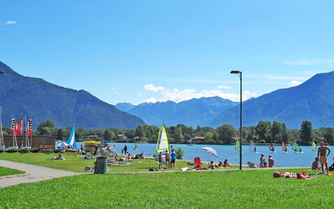Gera Lario 618: Agua, Cielo, Montaña, Nube, Planta, Azur, Lago, Paisaje Natural, Tierras Altas, Ocio