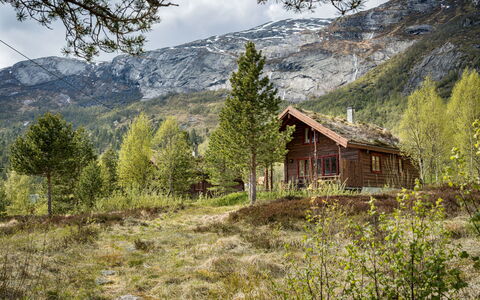 Myravatnet: Casa, Hierba, Madera, Paisaje Natural, Casa, Cabaña, \Choza, Paisaje, Montaña