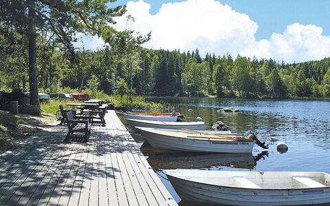 Ängasjö: Agua, Cielo, Barco, Nube, Watercraft, Planta, Vehículo, Árbol, Barcos Y Canotaje - Efectos Y Equipo, Madera