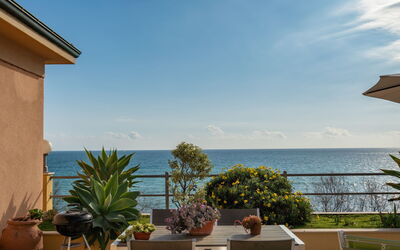 Terrazzo sul Mare - Cipressa, Liguria, Italia