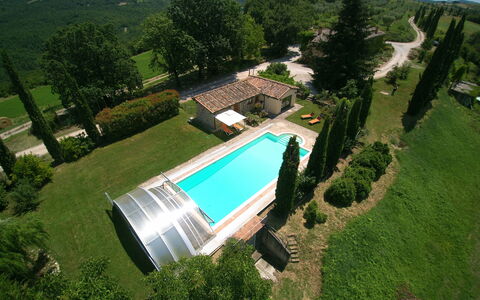 Villa Venanzo: Fotografía Aérea, El Terreno Del Lote, Vista Panorámica, Paisaje, Fotografía, Hierba, Tecnología, Hill Station, Inmuebles, Ocio