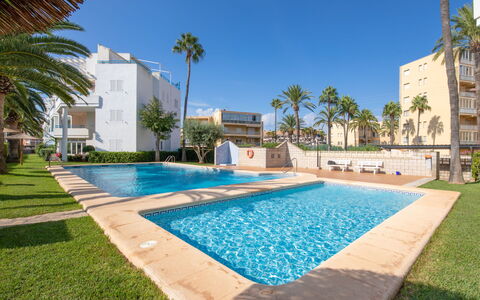 La Senia: Edificio, Planta, Agua, Cielo, Propiedad, Tiempo De Día, Azur, Árbol, Piscina, Arquitectura