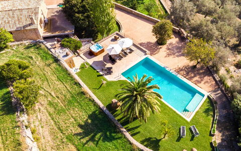 Santa Llucia: Planta, Agua, Propiedad, Edificio, Azur, Silla, Piscina, Botánica, Vegetación, Árbol