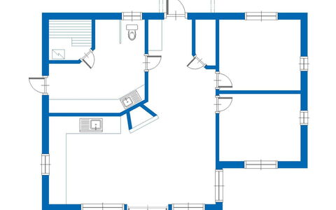 Kotiranta: Hierba, Casa, Cabaña, El Terreno Del Lote, Casa, Inmuebles, Césped, Vía Muerta, Casa De Campo, Porche