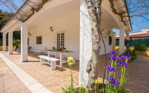 Villa Mediterranea: Propiedad, Edificio, Bienes Raíces, Casa, Planta, Arquitectura, Flor, Árbol, Inmuebles, Paisaje