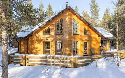 Lappi Dream House: Madera, Nieve, Invierno, Cabaña, Congelación, Casa, Cuarto De Troncos, Alerce, Vía Muerta