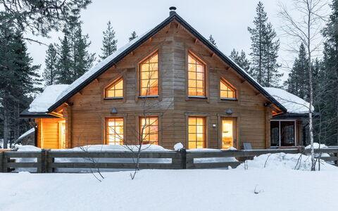 Lappi Dream House: Madera, Nieve, Invierno, Cabaña, Congelación, Casa, Cuarto De Troncos, Alerce, Vía Muerta