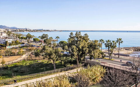 Cagnes-Sur-Mer 137: Tiempo De Día, Árbol, Costa, Paisaje, Costeras Y Los Accidentes Geográficos Oceánico, Mar, Oceano, Apuntalar, Playa