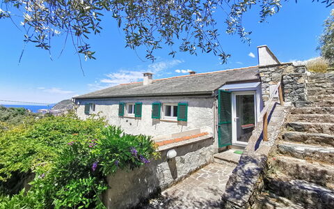 Il Frantoio Del Mesco - Levanto: Escalera, Ventana, Propiedad, Casa, Pared, Bienes Raíces, Techo, Área Rural, Pared De Piedra