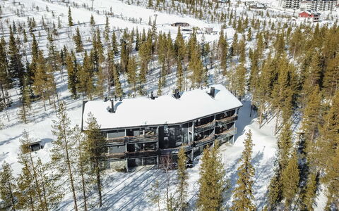 Ylälänsi 3 As 2: Nieve, Invierno, Congelación, Alerce, Familia De Pino, Cuarto De Troncos