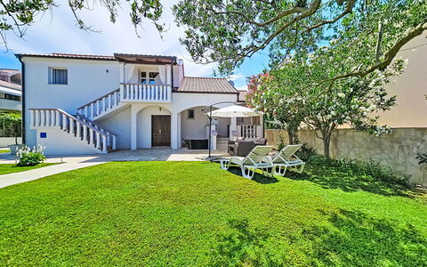 Tone: Barrio Residencial, Casa, Casa, Inmuebles, Sombra, Césped, Jardín, Paisajismo, Hacienda, Balcón