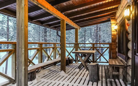 Vahtamantie 8 B: Madera, Cabaña, Cuarto De Troncos, Bosque, Cobertizo, Edificios Del Jardín, Alerce, Bosque, Manchas De Madera