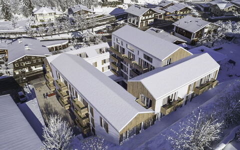 Typ 2 All Suite Innallfi 6P: Tiempo De Día, Propiedad, Edificio, Nieve, Arquitectura, Diseño Urbano, Barrio, Casa, Barrio Residencial, Espacio Publico