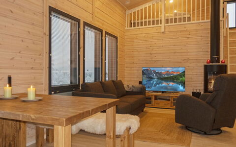 Villa Viima: Piso, Diseño De Interiores, Suelo, Madera, Mueble, Suelos De Madera, Techo, Sala, Habitación, Casa